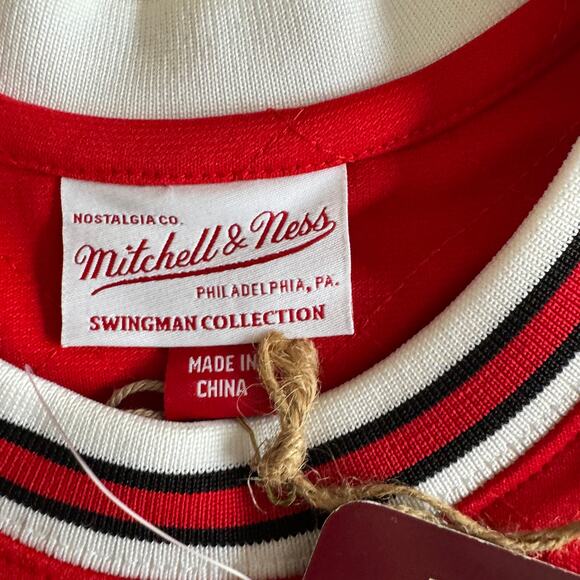 Mitchell & Ness Scottie Pippen NBA Chicago Bulls 75th HWC Swingman Jersey Sz M - Picture 6 of 11